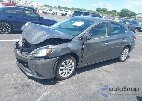 2017 Nissan Sentra Sv from USA, damaged, VIN 3N1AB7AP8HY344375